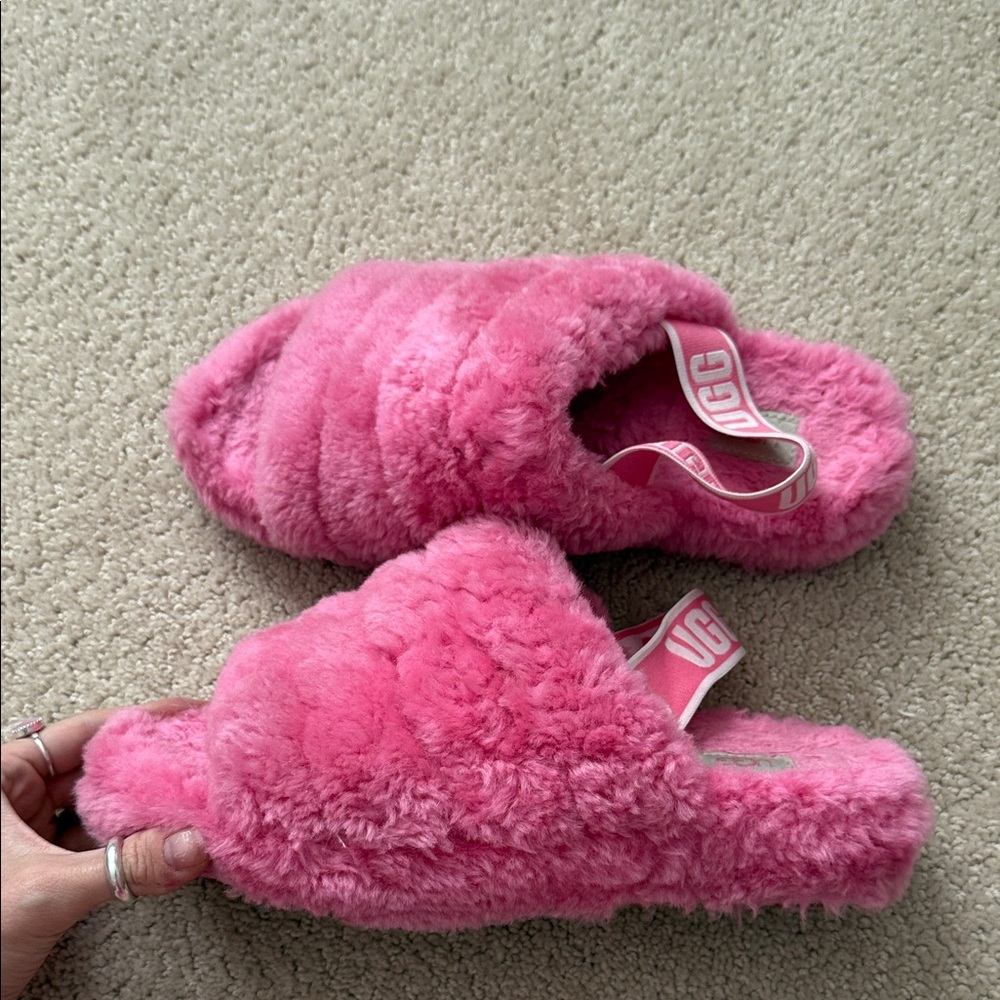 Pink Ugg slippers